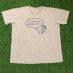 Grey ‘Is It Anyone’s Birthday Today?’ Graphic Tee